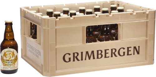 Grimbergen Tripel krat van 24 flesjes a 0,33 liter  Grimbergen Tripel krat van 24 flesjes a 0,33 liter